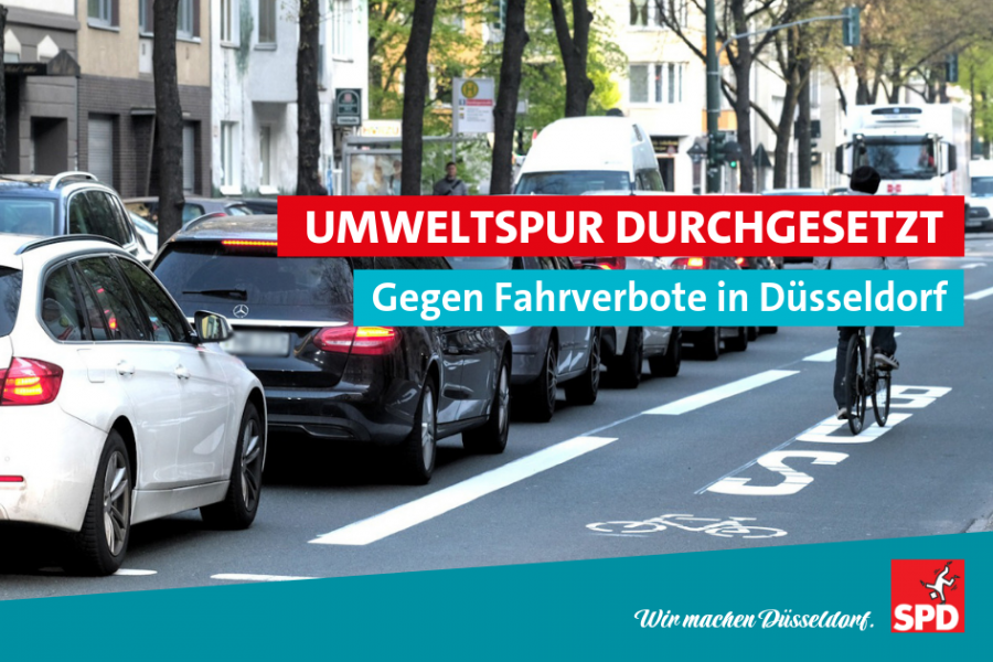 Umweltspur durchgesetzt SPD Düsseldorf